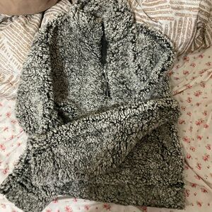 garage sherpa quarter zip